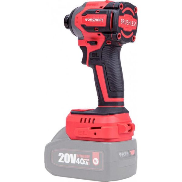 Masina de insurubat, cu impact, 20V Li-ion (acumulator neinclus), 230 Nm, Worcraft