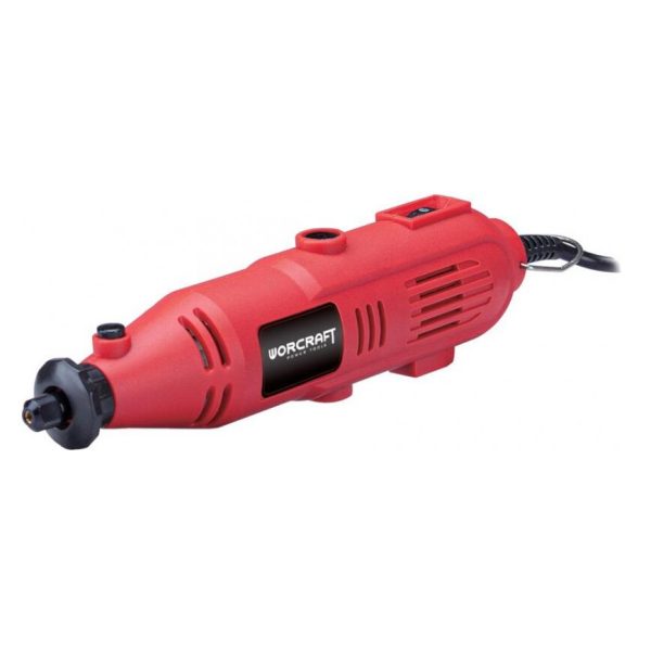 Mini polizor cu accesorii, 135 W, Worcraft