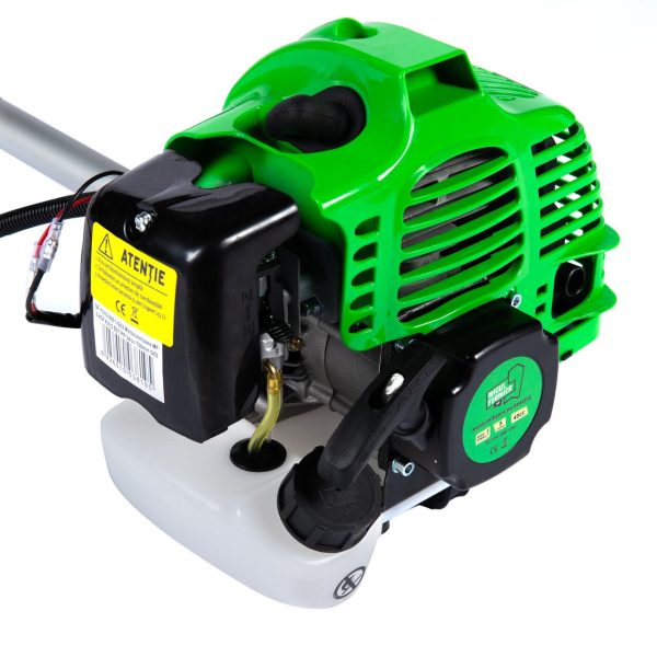 Motocoasa/trimmer pentru tuns iarba, Micul Fermier, benzina, cu 3 accesorii, 3.4 CP, 43 CC