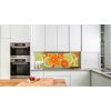 Panou decorativ, PVC, model citrice, portocaliu, 96x48.5cm