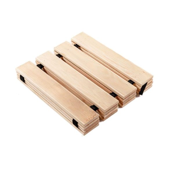 Poteca de gradina din lemn, natur, 30x200 cm