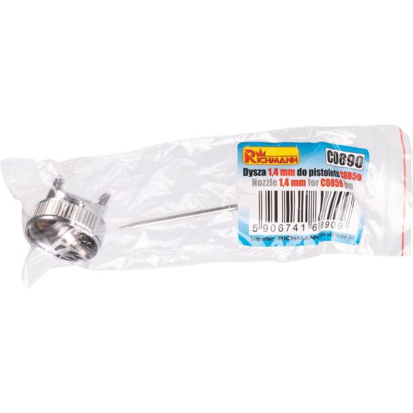 Set 2 duze si ac, pentru pistol vopsit C0859, 1.4 mm, Richmann