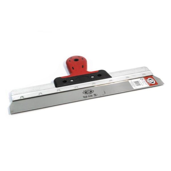 Spaclu inox fatade, 38x6 cm x 0.5 mm, maner soft, Popular, Olejnik