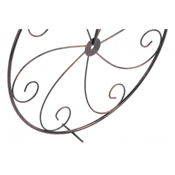 Suport metalic pentru flori, model bicicleta vintage, 3 ghivece, 60x21x42 cm, Strend Pro