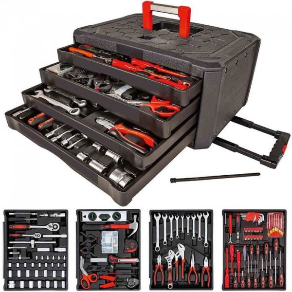 Trusa scule, 1/2"-1/4", set 300 piese, Strend Pro