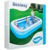 Piscina gonflabila, dreptunghiulara, 269x175x51 cm, Bestway Family