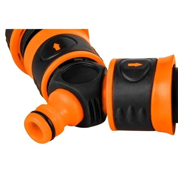 Adaptor cuplaj rapid, 3 directii, bimaterial, NEO