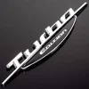 Emblema auto TURBO EDITION (reliefata 3D) - cu banda adeziva