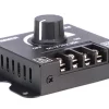 Dimmer LED cu reglaj manual, 12V - 24V, 360W - 720W, 30A