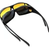 Set 2 perechi ochelari de condus pe timp de zi, noapte sau ceata HD VISION