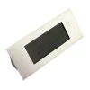 Placa numar casa iluminata LED, incarcare solara, carcasa din INOX