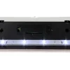 Placa numar casa iluminata LED, incarcare solara, carcasa din INOX