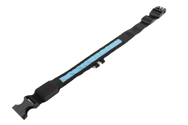 Zgarda iluminata cu LED pentru caine sau pisica, culoare Albastra, AVX-AG232A