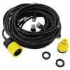 Set cortina de vapori pentru racorire terasa cu 11 aspersoare, model XXL, lungime 10m