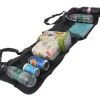 Organizator portbagaj auto cu 6 buzunare, 33 x 104 cm, culoare neagra