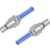 Set 2 Capace Valva cu LED Albastru, cu senzor de lumina si miscare