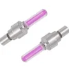 Set 2 Capace Valva cu LED Roz, cu senzor de lumina si miscare