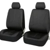 Set 11 huse scaun auto UNIVERSALE din piele ecologica NEGRU AG338E