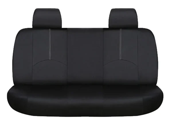 Set 11 huse scaun auto UNIVERSALE din piele ecologica NEGRU AG338E