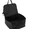Scaun Auto pentru transport Caine sau Pisica, 50 x 45cm, culoare neagra