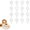 Set 16 sabloane reutilizabile pentru ornarea desertului sau a cafelei