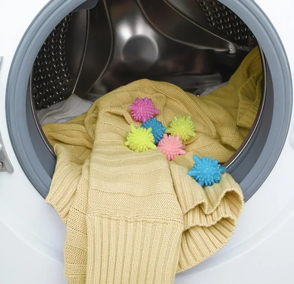 Set 5 bile anti-scamosare si inmuiere a rufelor, pentru masina de spalat
