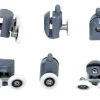 Set 24 piese reconditionare cabina de dus, culoare Gri