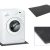 Covor anti-vibratii pentru masina de spalat sau uscator rufe, 6 mm, culoare neagra