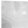 Perdea de dus semitransparenta din PEVA, dimensiune 180 x 180 cm