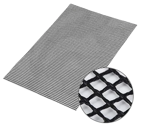 Covoras antiaderent din teflon pentru gatitul pe gratar, reutilizabil, lavabil, 40 x 33 cm