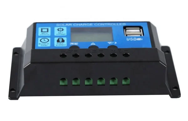 Controler/Regulator de incarcare panou solar, 12 - 24V, 30A, mini dual USB
