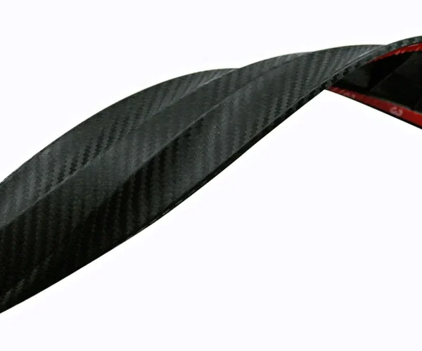 Set 2 bandouri de protectie bara, culoare Negru, finisaj Carbon