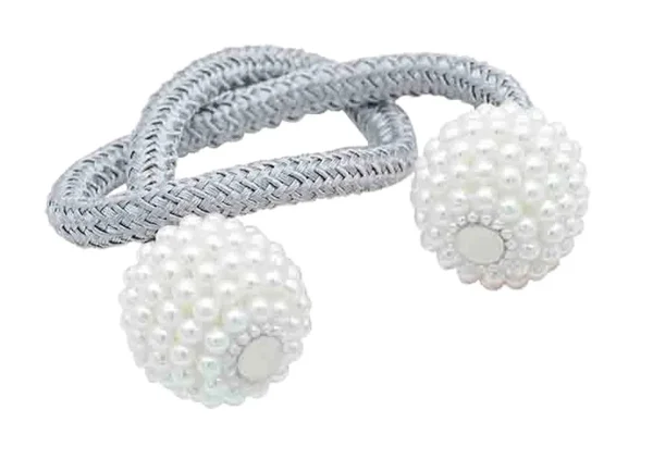 Bratara magnetica de prindere perdele/draperii, model PEARLS