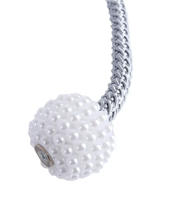 Bratara magnetica de prindere perdele/draperii, model PEARLS