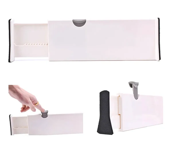 Organizator pliabil, reglabil pentru sertare, de la 27cm - 44cm