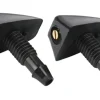 Set 2 diuze spalare parbriz Universale, culoare Neagra