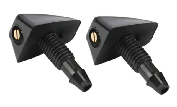Set 2 diuze spalare parbriz Universale, culoare Neagra