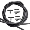 Set Universal cu 2 diuze spalare parbriz + furtunuri si accesorii de montaj