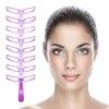 Set 8 sabloane profesionale pentru modelare sprancene