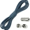 Sireturi elastice SMART pentru incaltaminte cu clema metalica, culoare albastru