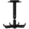 Umeras rotativ de bucatarie cu 6 carlige, material ABS, lungime 11 cm, culoare Negru