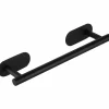 Suport confortabil din oțel pentru prosop, lungime 40 cm, culoare Neagra