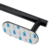 Suport confortabil din oțel pentru prosop, lungime 40 cm, culoare Neagra