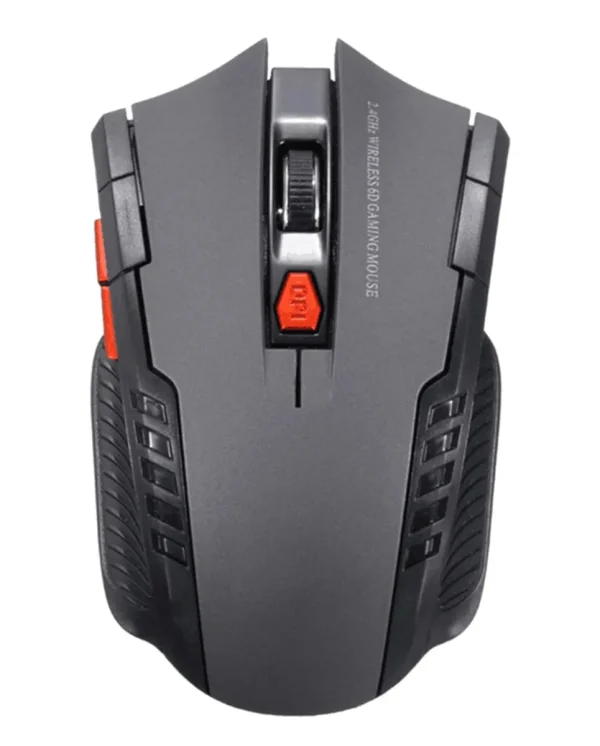 Mouse Optic Gaming Wireless, 1600 DPI, culoare Silver