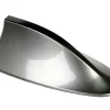 Antena auto activa AM - FM tip "SHARK TAIL" culoare GRI ARGINTIU
