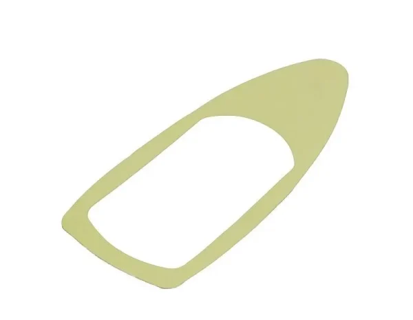 Antena auto activa AM - FM tip "SHARK TAIL" culoare SILVER