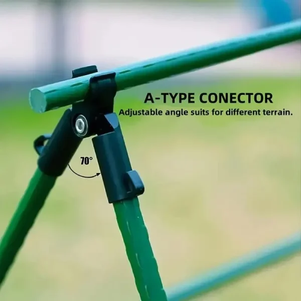 Ansamblu suport araci cu plasa pentru cresterea plantelor cataratoare, castraveti, fasole, mazare, 180x180x1.6 cm