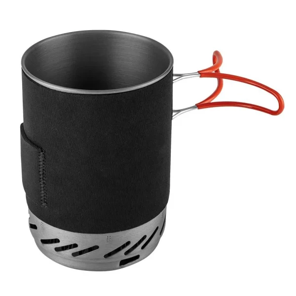 Aragaz camping, portabil, cu gaz, aprindere piezo, 3 in 1, 2200 W, inox, cu oala, NEO