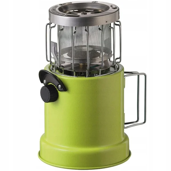 Aragaz camping, portabil, Meva, 2 in 1, incalzitor, un arzator, aprindere piezo-electrica
