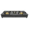 Aragaz camping, portabil, sticla securizata, 2 arzatoare, 2.5 kW, Breckner Germany